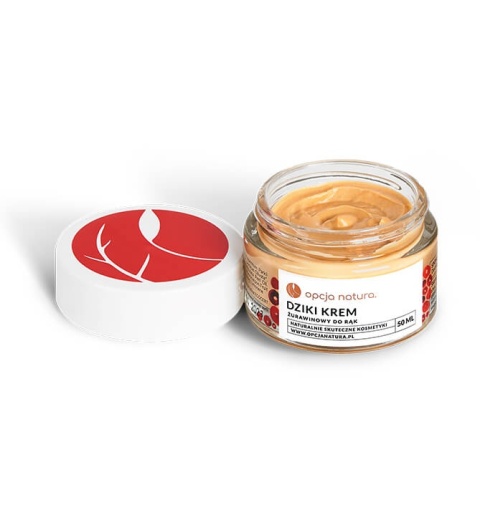 DZIKI KREM do rąk - Aksamitny krem z żurawiną i mocznikiem 50 ml