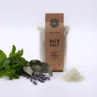 Greenman Rituals Sól do Kąpieli Epsom Mentolowa Aromaterapia - Regeneracja 800 g