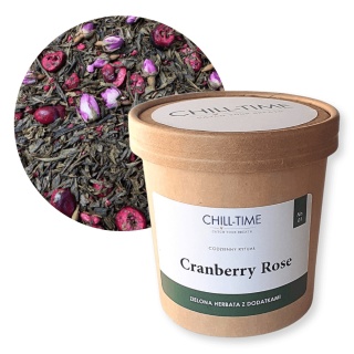 Herbata Zielona - Cranberry Rose 90g