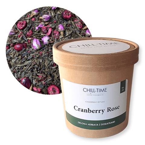 Herbata Zielona - Cranberry Rose 90g