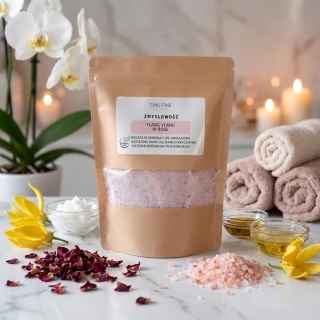 Himalajska sól so kąpieli - Zmysłowość - Ylang-ylang 500 g