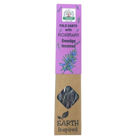 Kadzidełka Inspirowane Ziemią - Palo Santo i Rozmaryn - naturalne kadzidła indyjskie