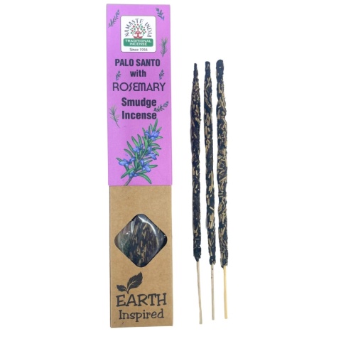 Kadzidełka Inspirowane Ziemią - Palo Santo i Rozmaryn - naturalne kadzidła indyjskie