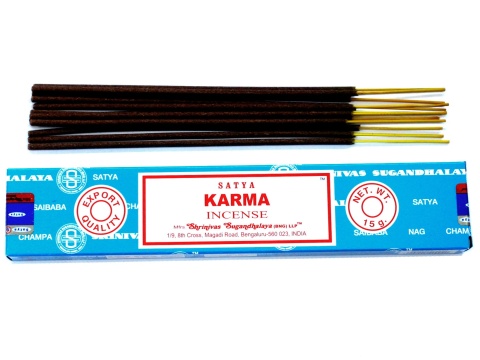 Kadzidełka Satya - Karma - naturalne kadzidła indyjskie