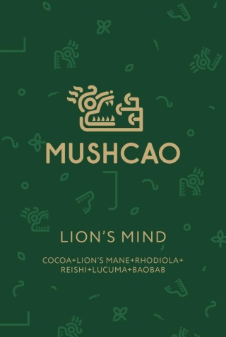 Kakao MUSHCAO z Soplówką Jeżowatą - Lion's Mind (+Grzyby i Rośliny Witalne) 150 g