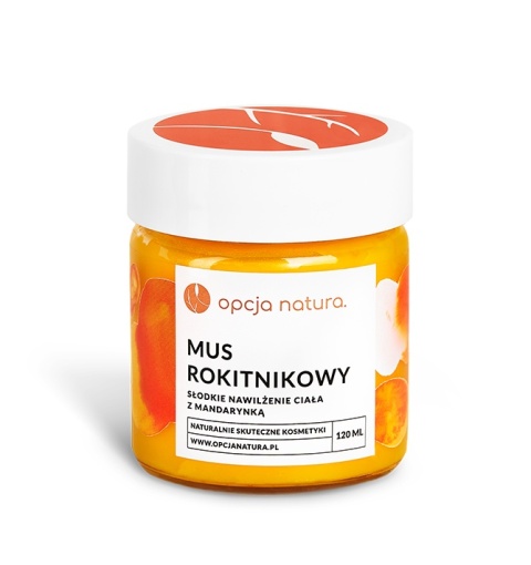 MUS ROKITNIKOWY - Słodkie nawilżenie ciała z mandarynką 120 ml