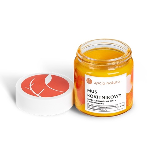 MUS ROKITNIKOWY - Słodkie nawilżenie ciała z mandarynką 120 ml