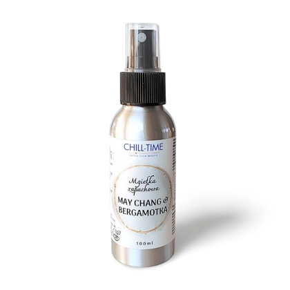 May Chang i Bergamotka - Naturalna Mgiełka Zapachowa do wnętrz i tkanin 100 ml