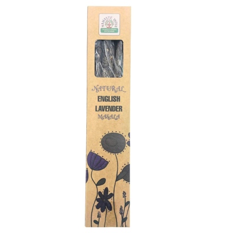 Naturalne Botaniczne Kadzidełka Masala - Angielska Lawenda - naturalne kadzidła indyjskie