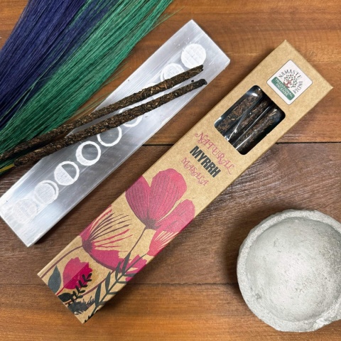 Naturalne Botaniczne Kadzidełka Masala - Mirra - naturalne kadzidła indyjskie