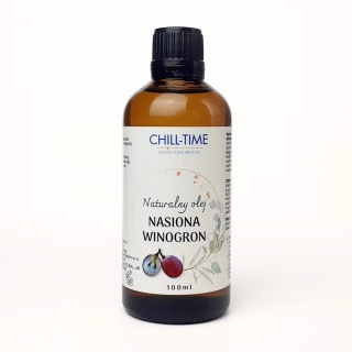 Olej Bazowy z Nasion Winogron 100 ml