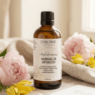 Olejek do masażu - WIBRACJA SPOKOJU - Na dobre samopoczucie 100 ml