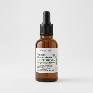 Organiczne Serum do Włosów z ROZMARYNEM 30 ml
