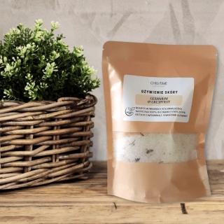 Ożywienie Skóry - Geranium i Grejpfrut - Himalajska Sól Kąpielowa 500 g