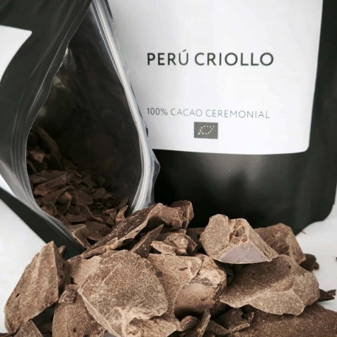 Perú Criollo 100% Surowe Bio Kakao Ceremonialne 100g