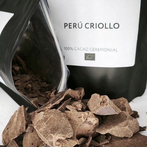 Perú Criollo 100% Surowe Bio Kakao Ceremonialne 250g