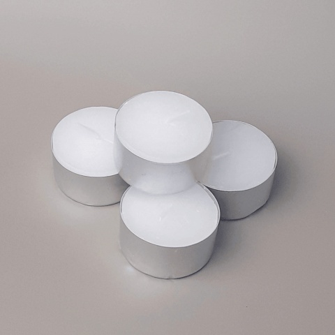Podgrzewacze bezzapachowe Tealight 4 szt. ~8 h