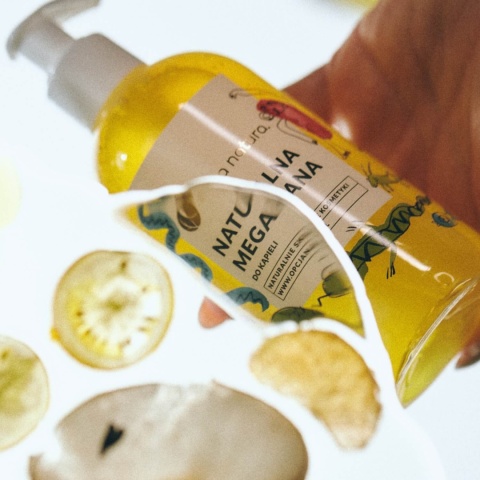 NATURALNA MEGA PIANA - Pielęgnacyjny płyn do kąpieli dla dzieci