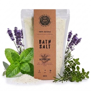 Sól do Kąpieli Epsom Mentolowa Aromaterapia - Regeneracja 800 g