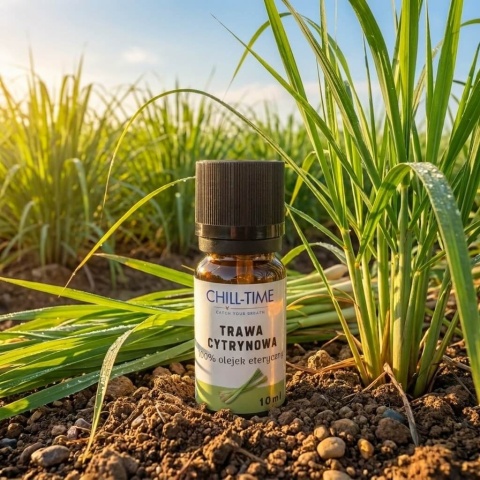 TRAWA CYTRYNOWA - olejek eteryczny 10 ml