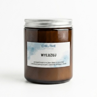 WYLUZUJ - Aromaterapeutyczna Świeca Sojowa 200 g