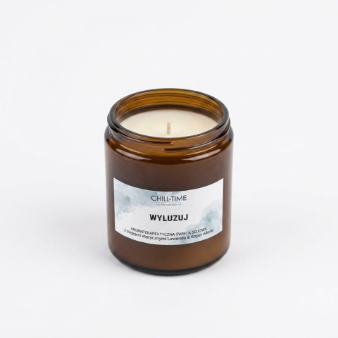 WYLUZUJ - Aromaterapeutyczna Świeca Sojowa 200 g