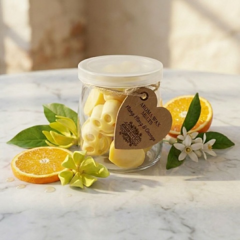 Wosk sojowy Ylang Ylang & Pomarańcze