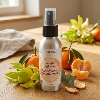 Ylang Ylang i Mandarynka - Naturalna Mgiełka Zapachowa do wnętrz i tkanin 100 ml