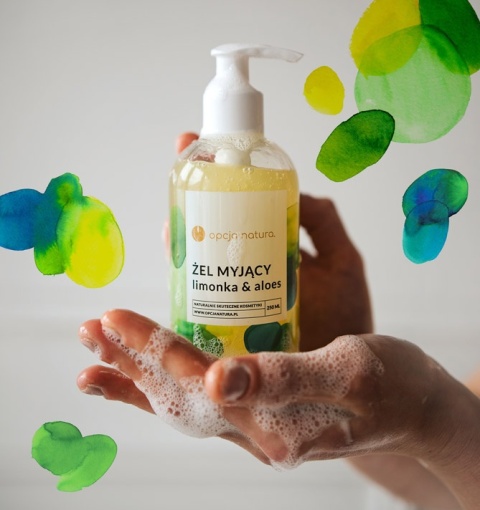 ŻEL MYJĄCY Limonka & Aloes - Naturalne odświeżenie i oczyszczenie 3w1