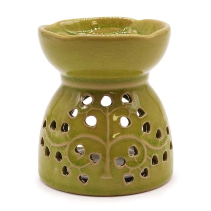 Ceramiczny Kominek Zapachowy Drzewo Życia - Limonka