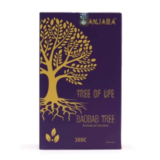 Kadzidełka Botaniczne Banjara - Baobab - naturalne kadzidła indyjskie