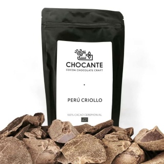 Peru Criollo 100% Surowe Bio Kakao Ceremonialne 250g