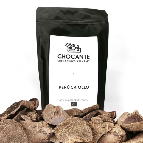 Peru Criollo 100% Surowe Bio Kakao Ceremonialne 250g